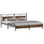 Metal Bed Frame Without Mattress-739001655-762665921