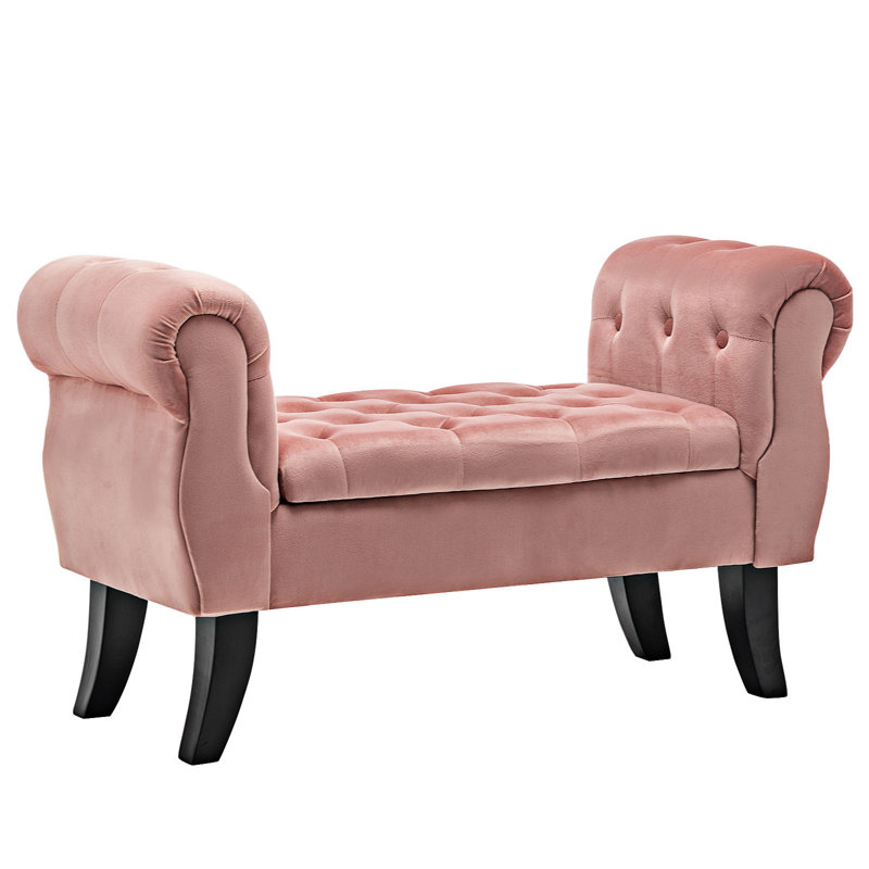 Banc de rangement Hayaa, Rose