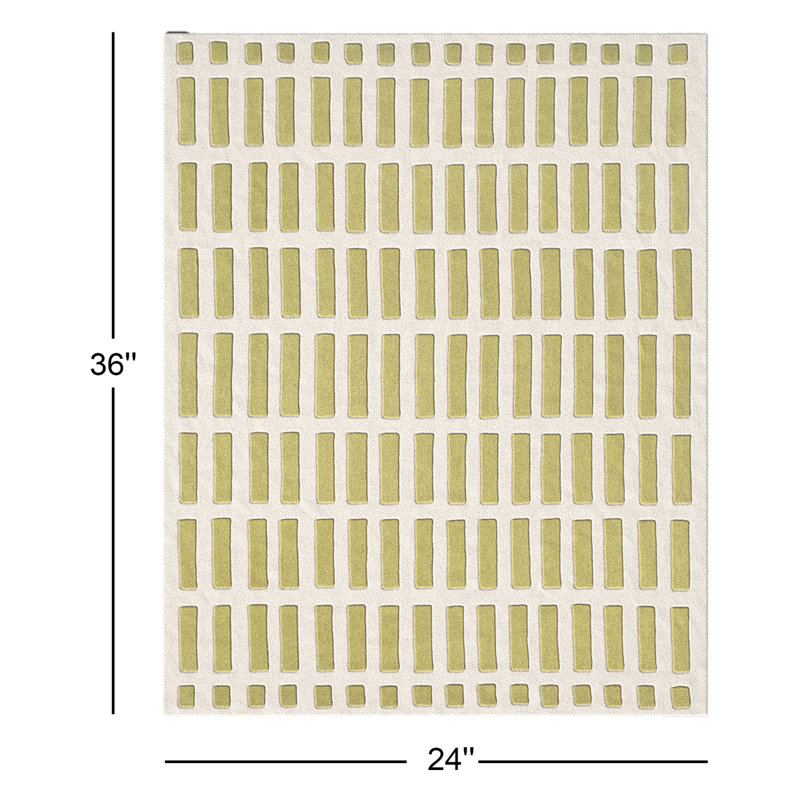 Tapis olive Jason, Rectangle 2 pi x 3 pi