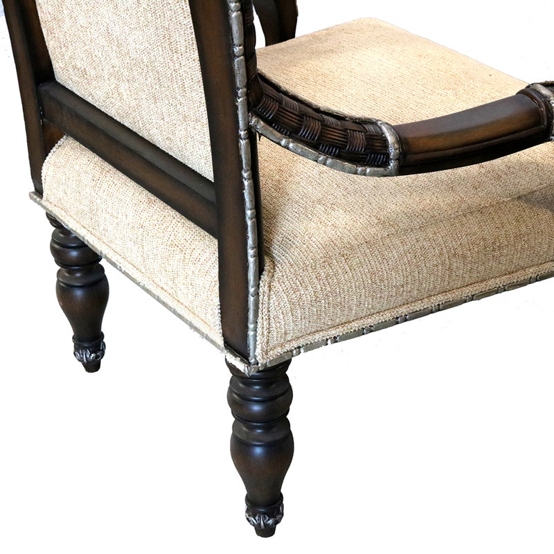 Fauteuil antique de style Louis XV