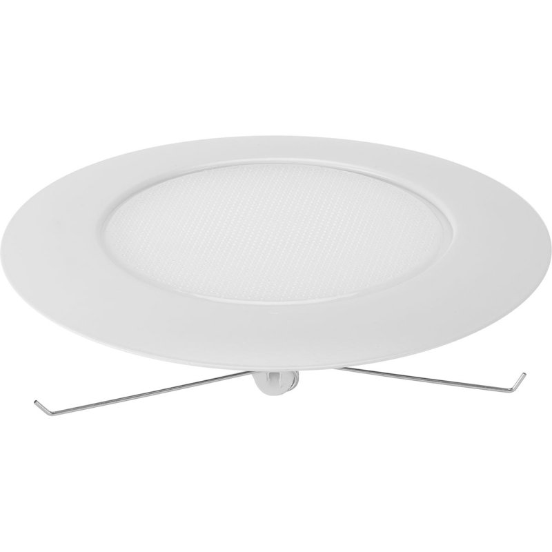 6" Recessed Lensed Shower Trim With Glass Diffuser For 6 In. Housing