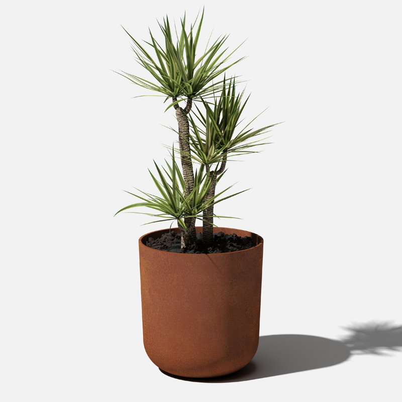 Veradek Patina Series Kona Round Planter, 1, 19.75" H x 18.50" W x 18.50" D