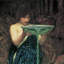 "Circe Invidiosa, 1892" par John William Waterhouse, reproduction d'art encadrée avec quincaillerie-1533071305