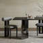 Italian Black Sintered Stone Dining Table-107419310-107419317