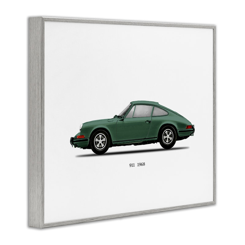 Giclée verte encadrée, par Mark Rogan, Estampe numérique Farmhouse, H 24 po x l 30 po