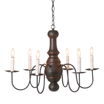 Arletha 6 - Light Dimmable Classic / Traditional Chandelier