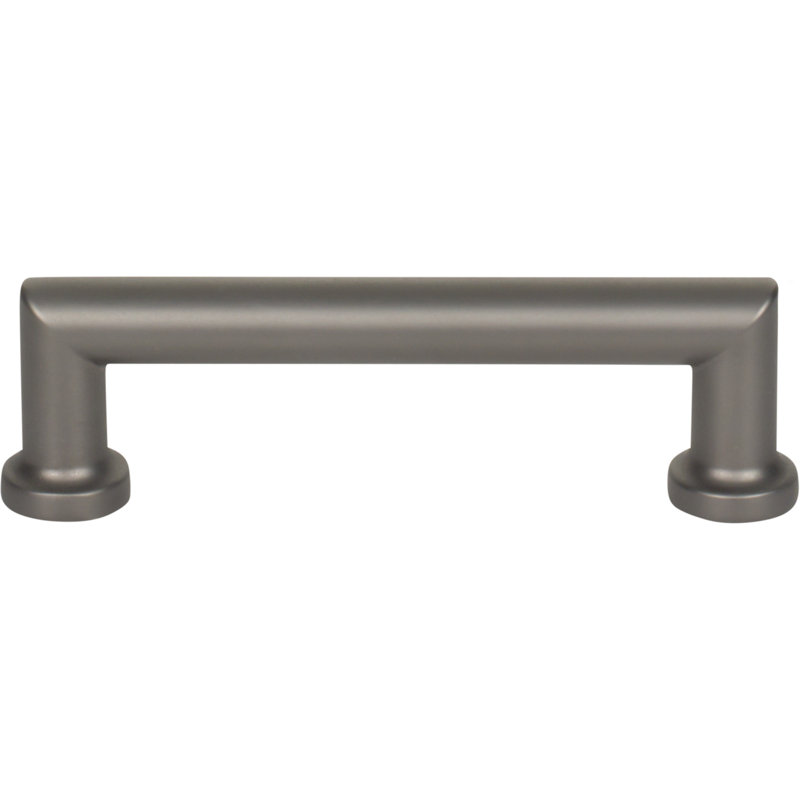 Morris Bar Pull, Ash Gray, 3 3/4" Center to Center
