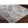Tapis bleu marine / brun clair Dupras