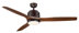 Oil Rubbed Bronze with Walnut Blades