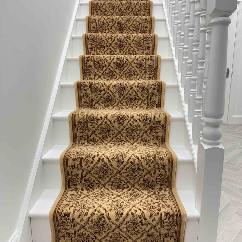 Stair Runner Vintage Look Area Rug, Runner 66 x 450 cm