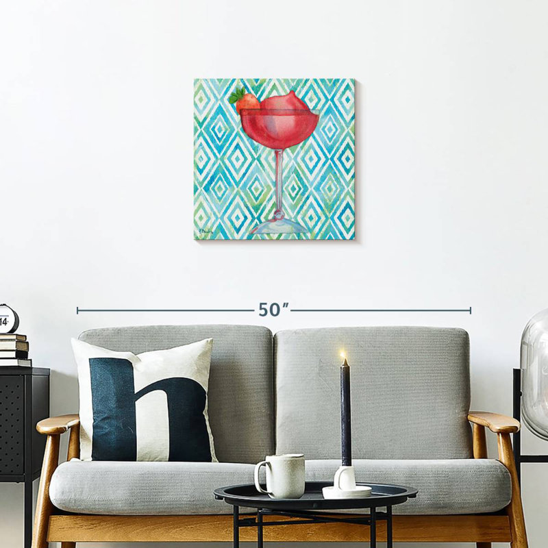 Toast Cocktail IV, H 20 po x l 20 po