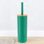 Ensemble de brosse de toilette et support autoportant avec bambou PADANG-89978559