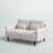 Esquer Upholstered 57'' Loveseat-1392129882
