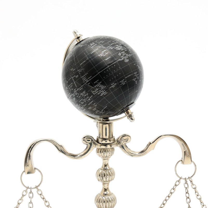 Plateau Balance Libra | Centre de table rustique vintage | 9 po x 4,5 po x 13 po