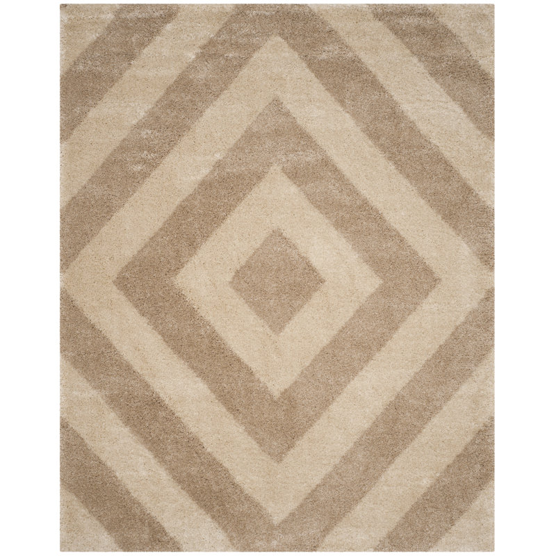 Tapis à poils longs Furlow, Rectangle 4pi x 6 pi