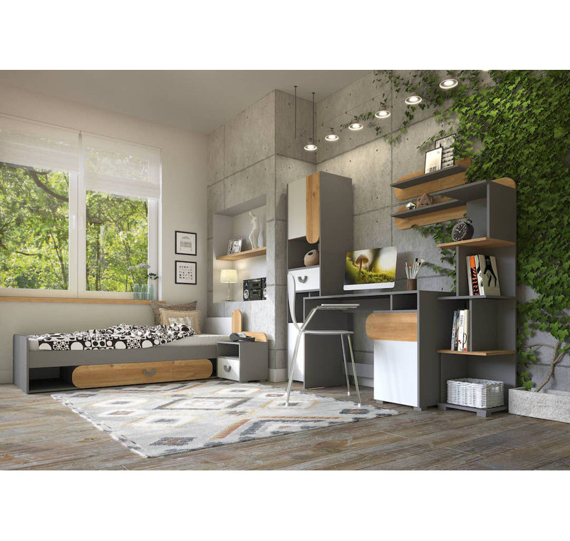 Osler Floating Shelf with Reclaimed Wood