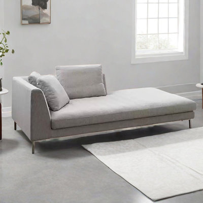 Spacious Detachable Cotton Linen Chaise Lounges