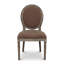Mocha Brown Medallion Side / Dining Chair