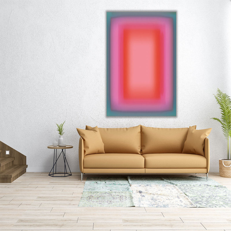 Vibrant Aura II - reproduction d'art sur toile, H 36 po x l 24 po