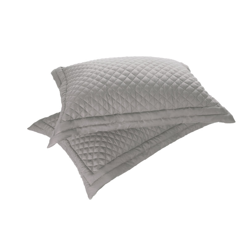 Taie décorative Parkin, Standard, Argent