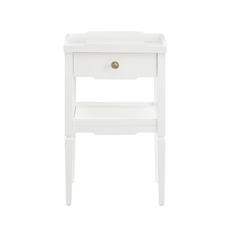 Finchley  1-Drawer Nightstand, White