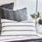 Connery Striped Linen Throw Pillow