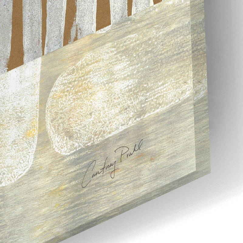 «Neutral Blocks» par Courtney Prahl, art mural en verre acrylique, H 16 po x l 24 po x P 0,2 po