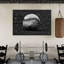 Baseball monochrome sur toile-775836735