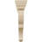 2 1/2"W x 5 1/2"D x 10"H Medium Rojas Wood Corbel, Rubberwood (4-Pack)-91262637