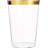 Gold Rim Party Supplies Kit for 100 Guests