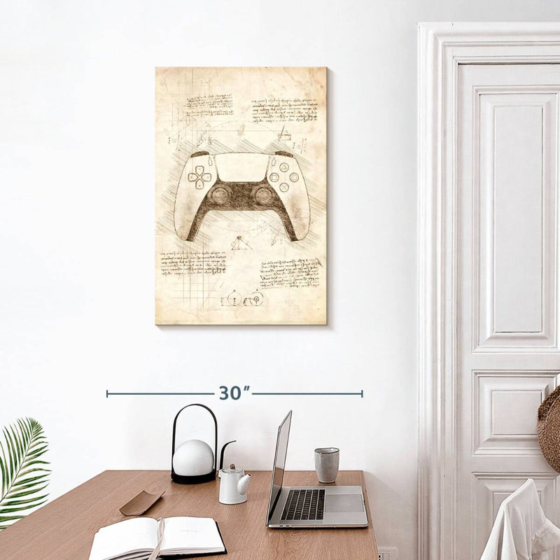 Keiraleigh PlayStation 5 Controller, 30" H x 20" W
