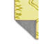 Tapis contemporains jaunes lavables à la machine 431-1124764329