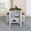Exquisite 3-Piece Dining Table Set for Harmonious Dining Spaces, Ideal for Various Occasions and Room Layouts