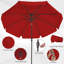Parasol de marché pour l'extérieur-496522016-496522044