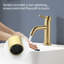 Robinet de salle de bain circulaire monocorps et monocommande-90655415