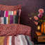 Purple/Brown/Gray Satin 200 TC-75314771