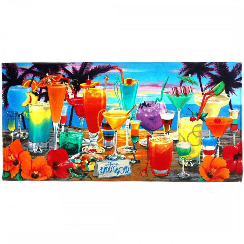 Serviette de plage Ari Happy Hour