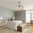 Karlynn 42'' Invisible Smart Ceiling Fan with LED Lights,Music