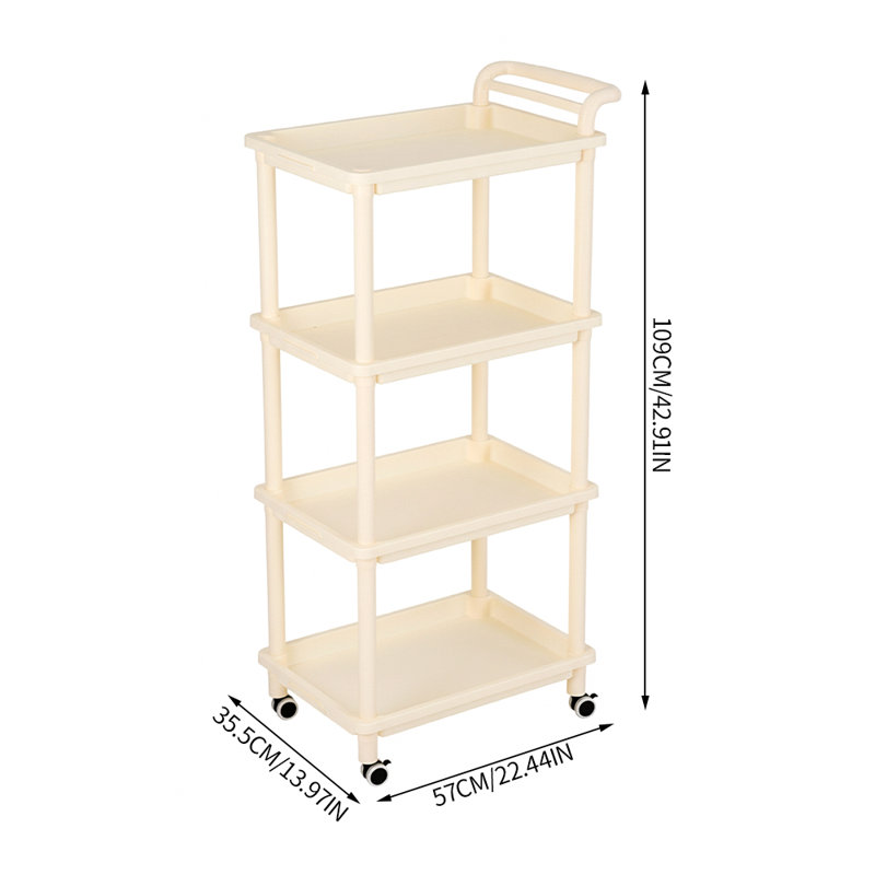 109cm H x 57cm W Utility Cart with Wheels