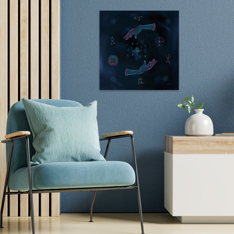 Mystic Magic, art contemporain, H 18 po x l 18 po