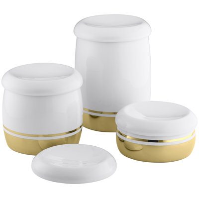 Laureate On 4-Piece Bathroom Accessory Set