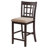 Guntersville Wood Counter Chair Tan and Espresso-1581270323