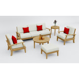 Somer Outdoor 6 - Piece Conversation Set