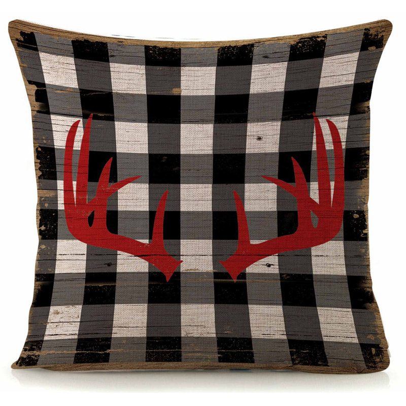  Coussin Antler, Noir