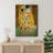 Famous Artwork "The Kiss by Gustav Klimt - Extra Large Framed Canvas Giclee Painting Print Wall Art"-93101862-119402582-56430701