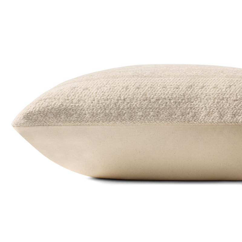 Cotton Blend Throw Square Pillow Cover & Insert by Loloi