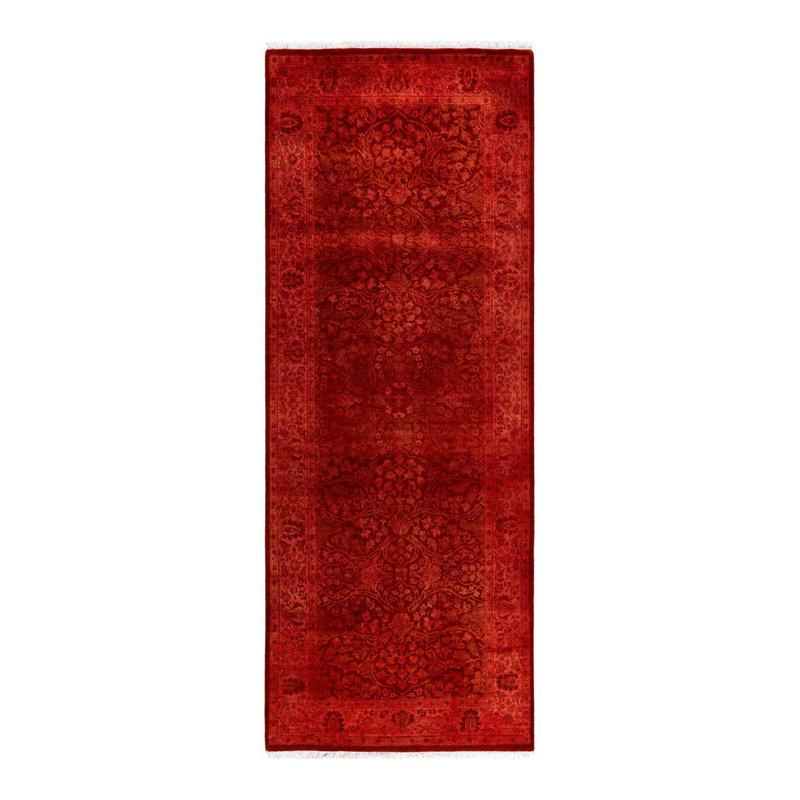 Overyed One-of-a-Kind Runner 3' X 8'3" Hand Knotted Area Rug