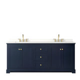 Avery Double Bathroom Vanity with Quartz Top