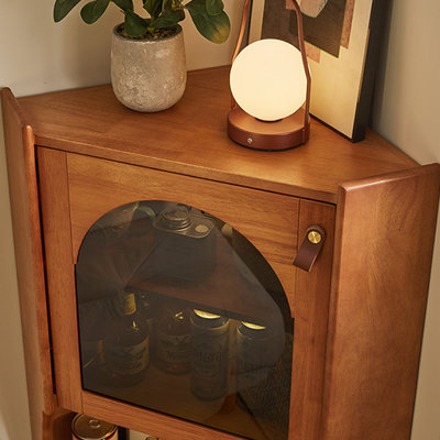Armoire de coin Modern Burlywood