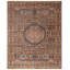 Oriental Hand-Knotted Wool Brown / Rust Area Rug-1333977349